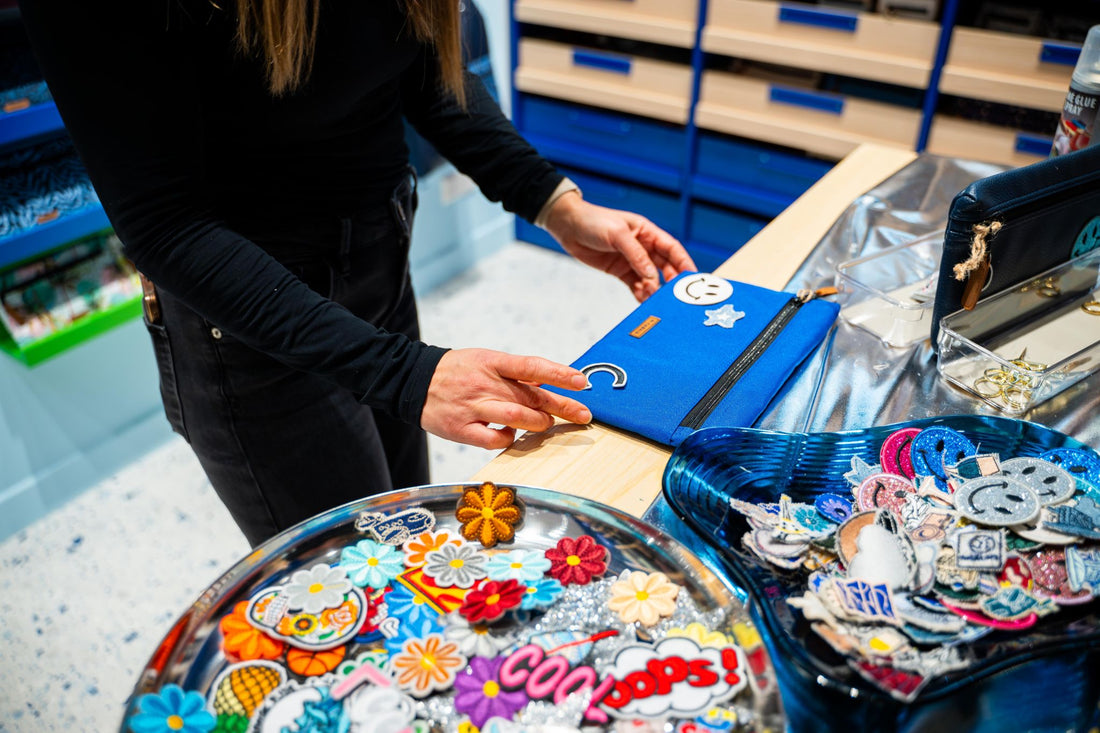 Custom Patch Collaboration with Cabaïa: On-the-Spot Bag Personalization