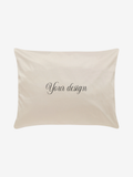 Pillowcase Beige 60 × 80 cm