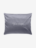Pillowcase Grey 60 × 80 cm