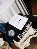 Embroidered sweaters for Equalité